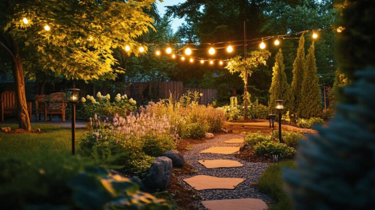 Idées créatives pour l’éclairage extérieur de votre jardin